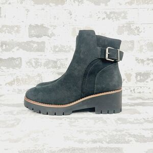 NEW Blondo Women's Waterproof Suede Darleen Fashion Ankle Boots H668